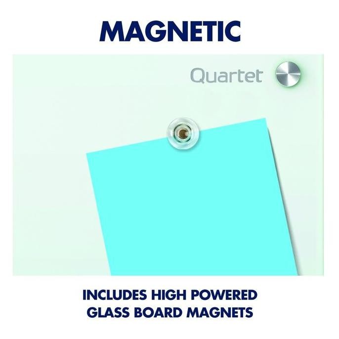

Quartet Infinity Glass Magnetic Board Dry Erase Surface New Stok