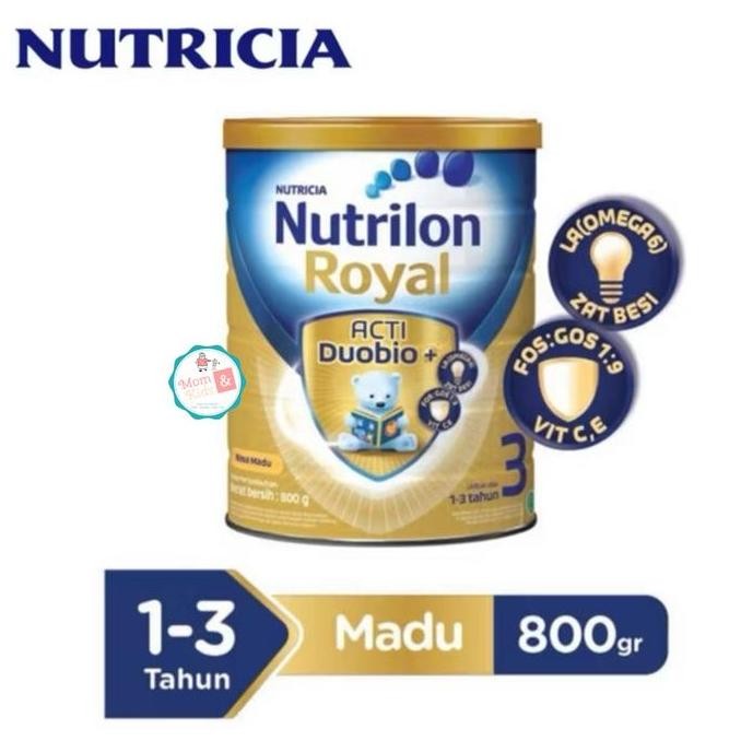 

TERMURAH NUTRILON ROYAL 3 MADU 800GR SUSU BUBUK FORMULA PERTUMBUHAN ANAK 1-3 TAHUN
