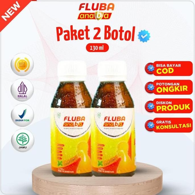 

TERMURAH PAKET 2 MADU FLUBA ANABA HONEY SYRUP - MADU HERBAL ANAK UNTUK IMUNITAS & BATUK PILEK