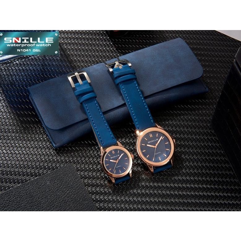 JAM TANGAN COUPLE SNILLE N1041-JAM KULIT-JAM  FASHION-JAM WANITA DiM