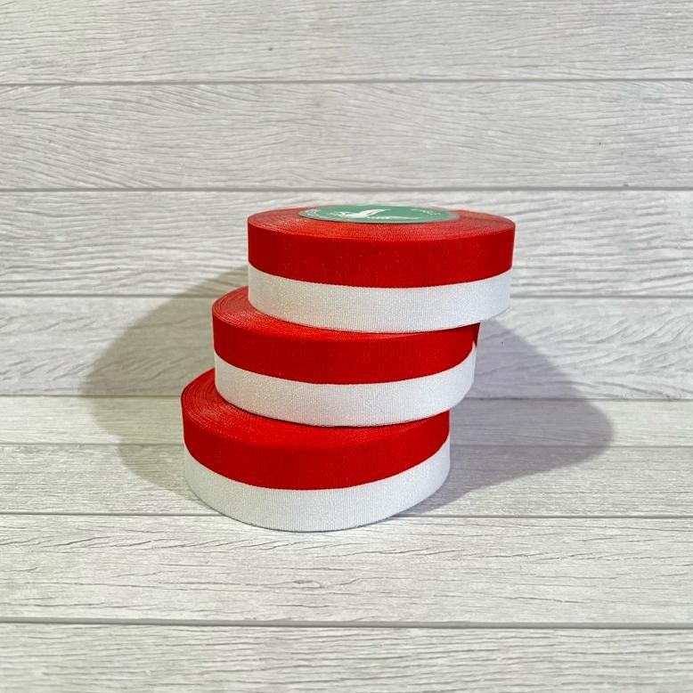 

Sale! Pita Satin Merah Putih Kecil Besar 1/2 Inch 1 Inch Pita Merah Putih Ikat Kepala Kemerdekaan 17 Agustus