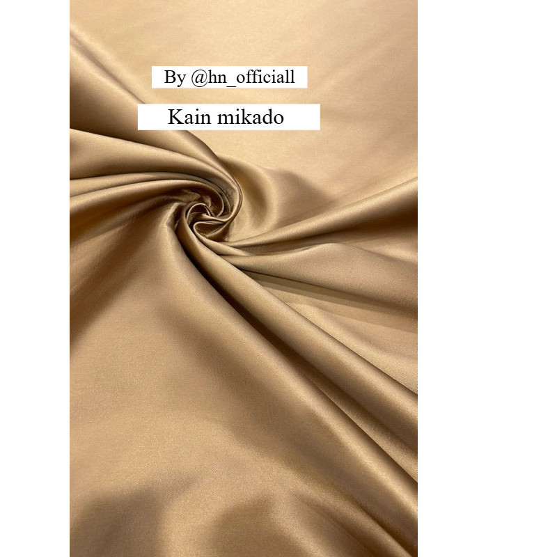 Satin Mikado/Bahan Mikado/Kain Mikado/Mikado