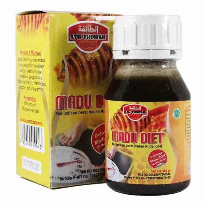 

TERMURAH MADU DIET ALAMI AT THOIFAH TURUNKAN BERAT BADAN AMAN TANPA EFEK SAMPING