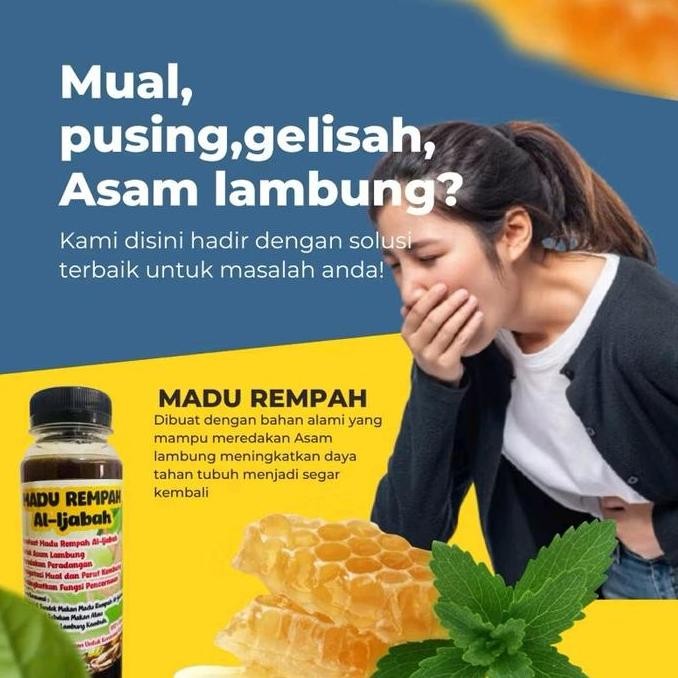 

TERMURAH MADU REMPAH AL-IJABAH HERBAL ASAM LAMBUNG & GERD RASA KUAT