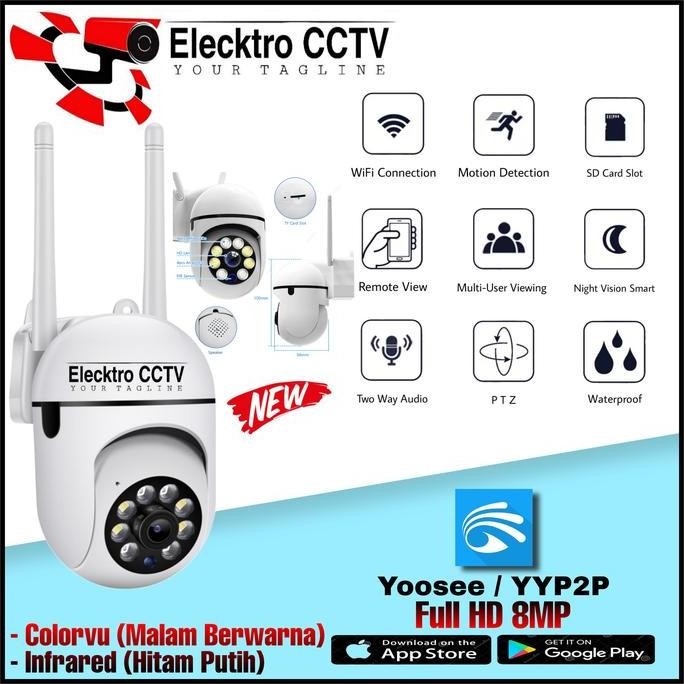 diskon ip camera cctv outdoor yoosee wireless onvif wifi kamera rumah