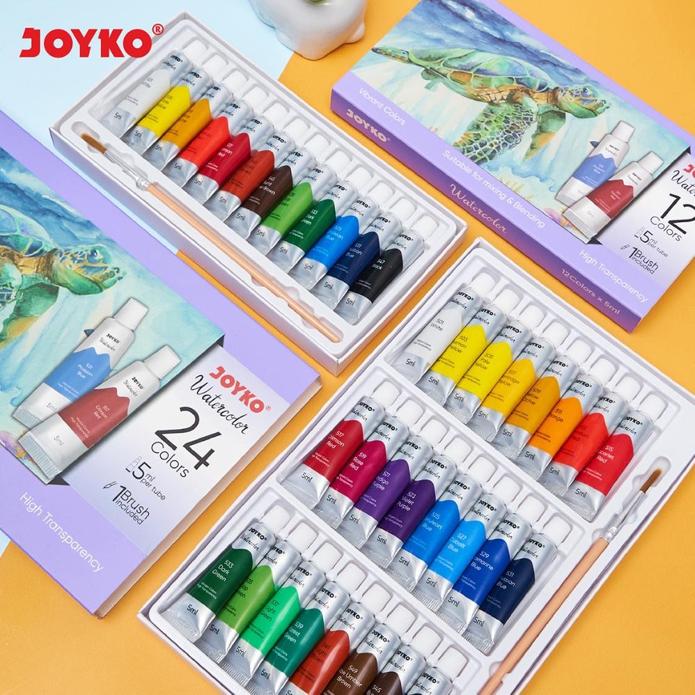 

Hj-45 Watercolor Set Cat Air Joyko Wc-4 Hj-45