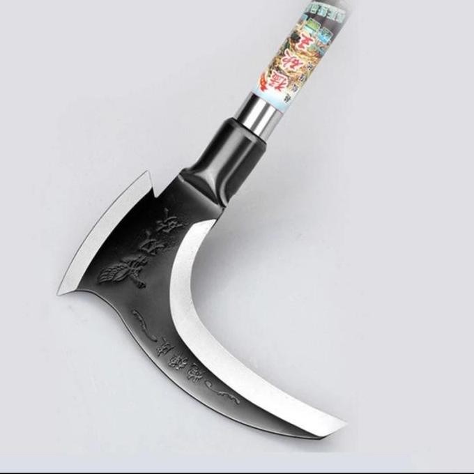 Arit Sabit Kampak Baja Tahan Karat Plus Gagang Besi Las Anti Lepas