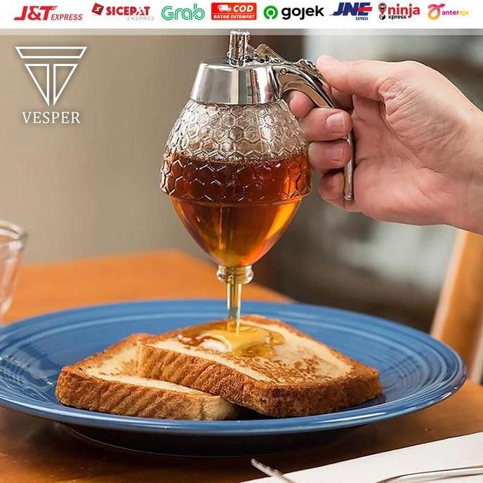 

TERMURAH DISPENSER BOTOL MADU SIRUP SERBAGUNA - HONEY JAR TEKO PLASTIK