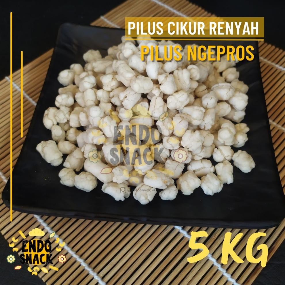 

5 Kg Pilus Cikur Renyah Tidak Keras, Empuk, Ngepros Rasa Cikur Topping Baso Aci, Cuanki