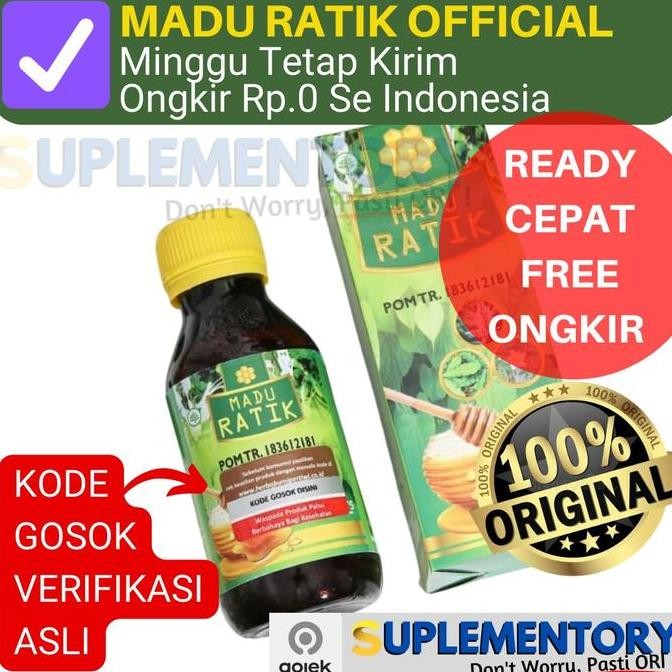 

TERMURAH MADU RATIK ORIGINAL HERBAL REMATIK ASLI - MADU 4SAM URAT NYERI PERSENDIAN