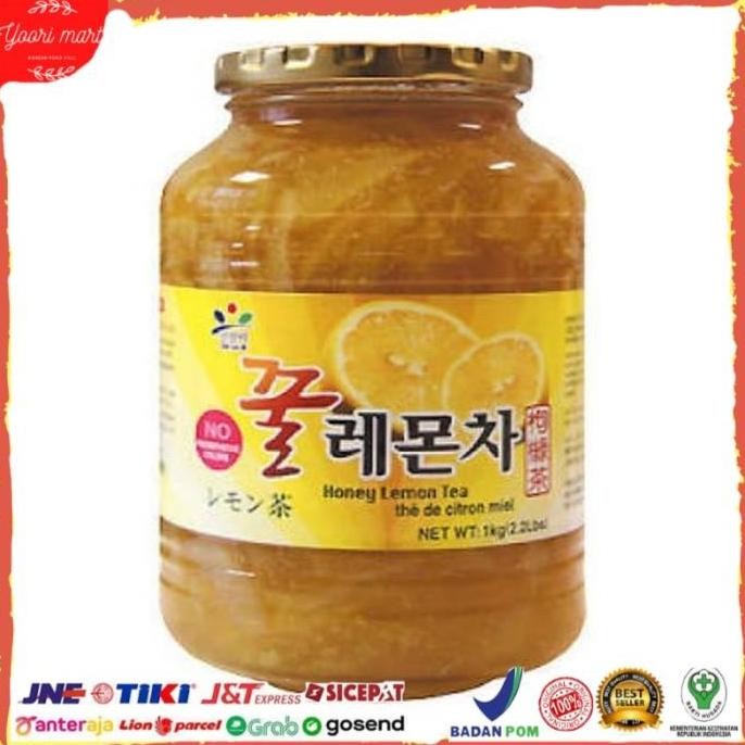 

TERMURAH TEH MADU LEMON KOREA ORIGINAL 1KG - HONEY CITRON TEA MINUMAN IMPORT SEGAR & ALAMI