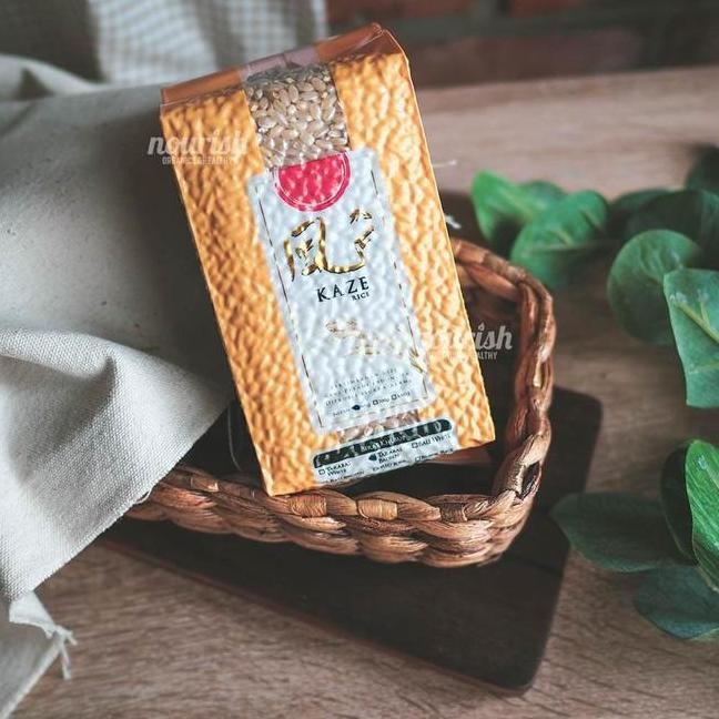 

Kaze Organic Japonica Brown Rice Zero Sugar Beras Jepang Gr
