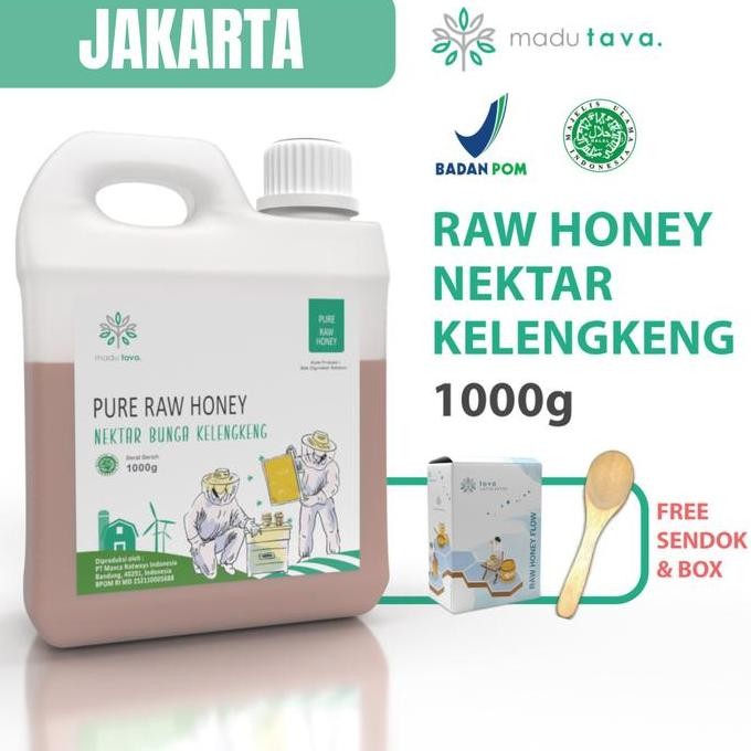 

TERMURAH MADU TAVA 1KG NEKTAR KELENGKENG - MADU MURNI ASLI ALAMI 100% RAW HONEY
