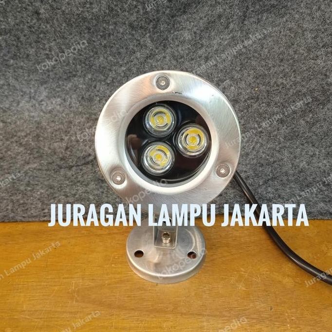 Lampu Kolam 24 Volt Dc 3 Watt Lampu Taman 3W Outdoor Dc 24V Terbaik