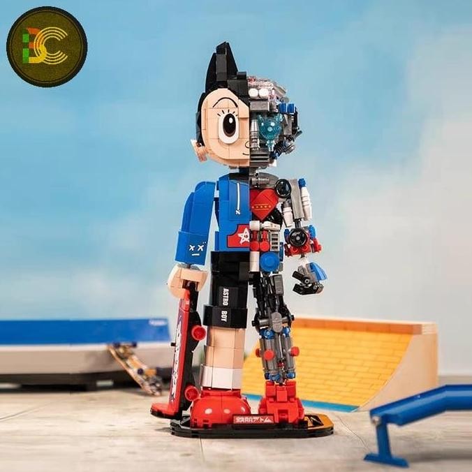 TERBARU Pantasy x Astro Boy 86207  Brick Astro Boy Skateboarder Toys Kids Kotak Anak BISA GRAB