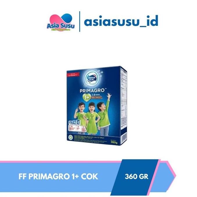 

TERMURAH FRISIAN FLAG PRIMAGRO 1+ 360GR SUSU ANAK 1-3 TAHUN COKLAT, MADU, VANILA
