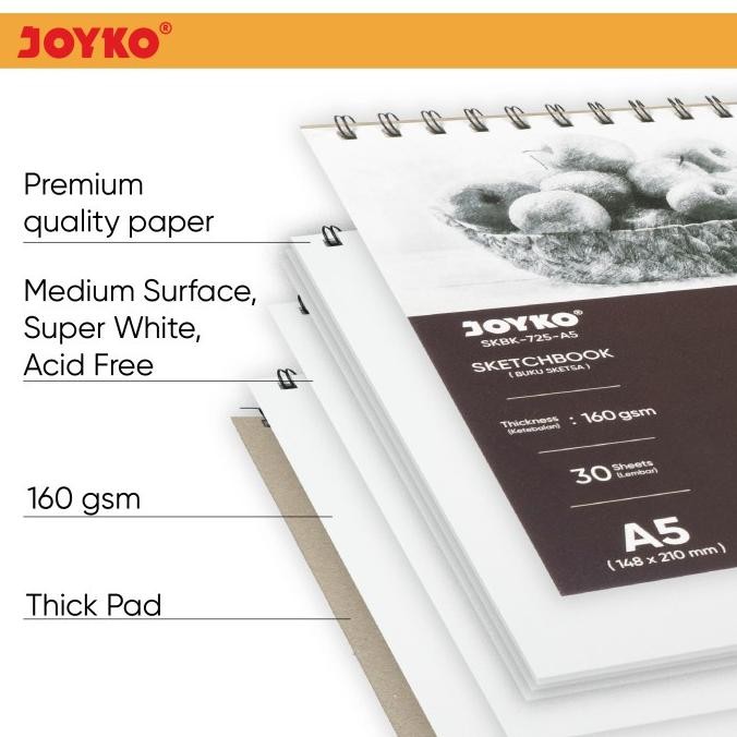 

Aq-54 Buku Sketsa Gambar Sketch Book Joyko Skbk-725 Aq-54