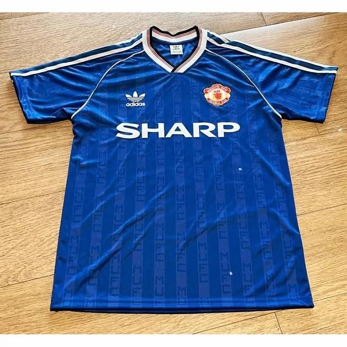 Jersey Retro Manchester United Third 1988 Blockcore