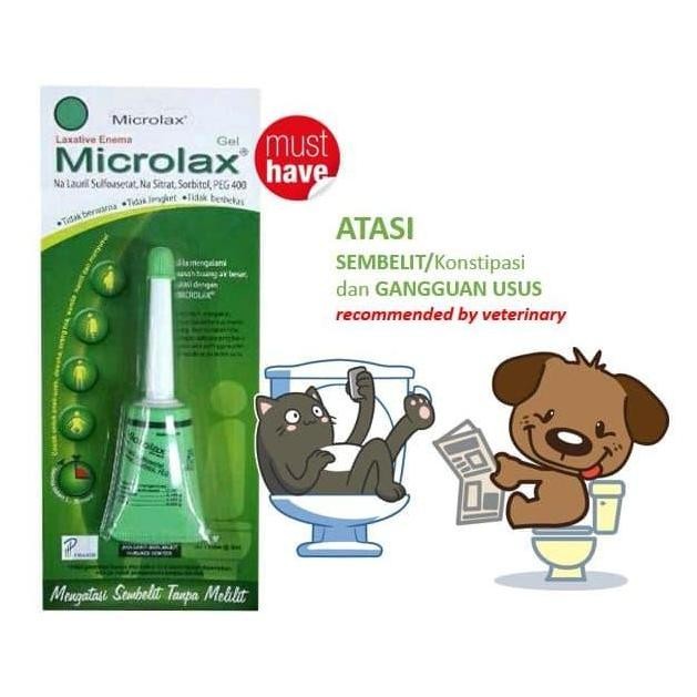 Promo Microlax Gel Anti Sembelit Aman Untuk Kucing Anjing Saluran Pencernaan