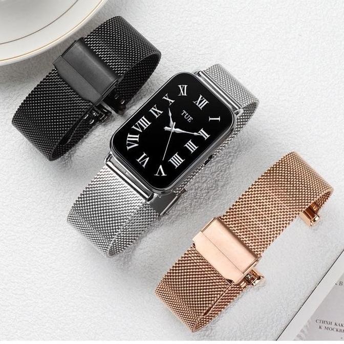 Ori - Strap Stainless Steel Xiaomi Mi Band 8 Pro / Redmi Watch 4 Metal