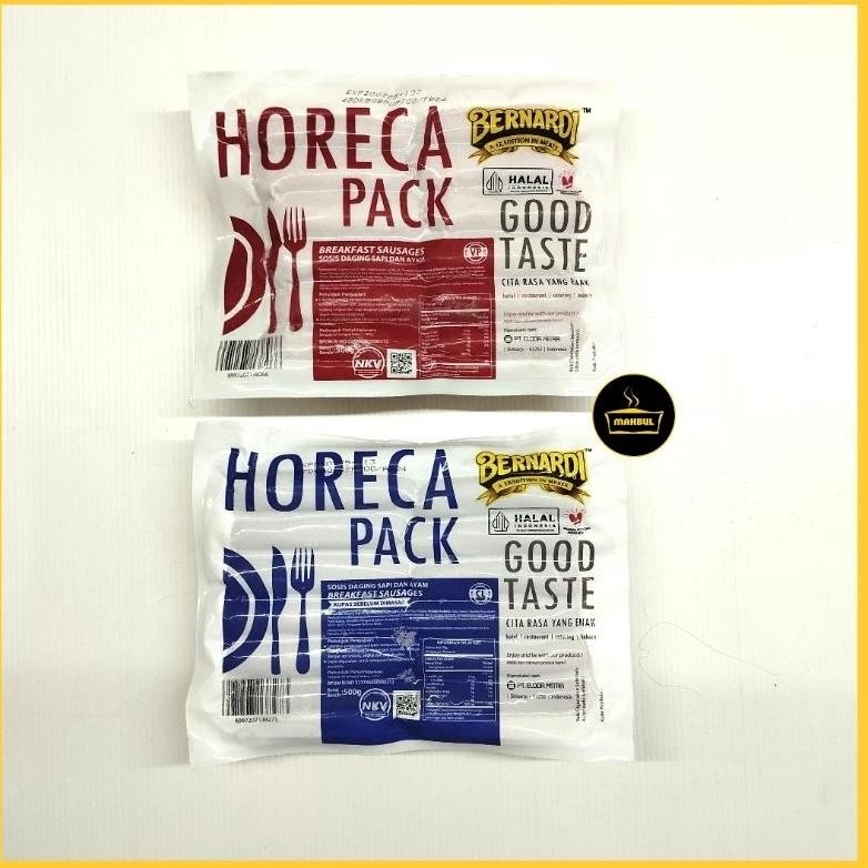 

Bernardi Sosis Breakfast Horeca Pack Cl Dan Vp 500Gr