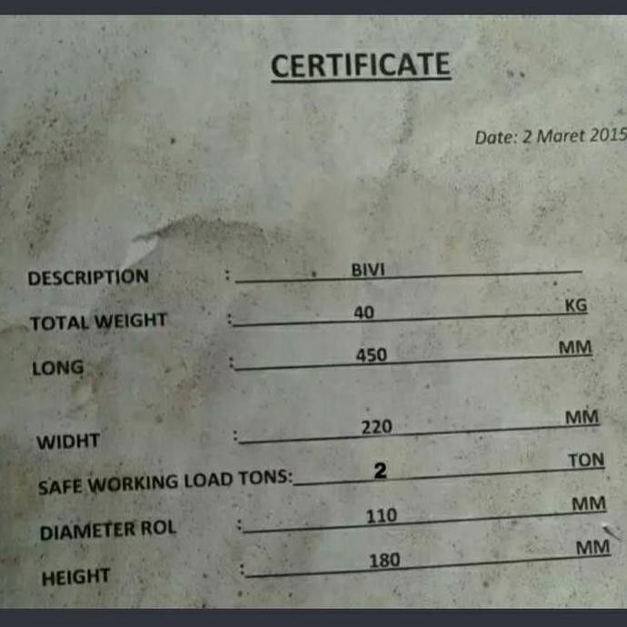 ready Bivi atau Hand Winch