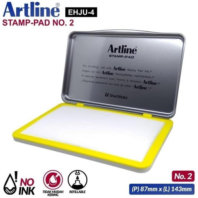 

TERBARU STAMP PAD ARTLINE BANTALAN TINTA STEMPEL EHJU-4 ORI ASLI