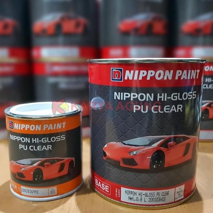 Sale Nippon Hi-Gloss PU Clear 1L - Cat Vernis Pelindung Kayu Anti Gores