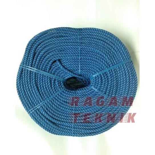 

ready Tambang Tali Plastik 6 mm Nylon lentur flexible 1 kg kilogram