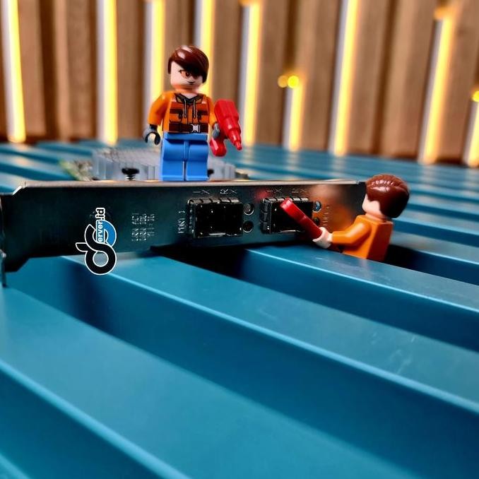 Sfp Card 10 Gb Support Mikrotik X86 New Stok