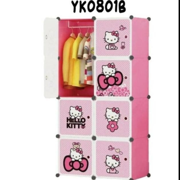 Lemari Kabinet Plastik 2 Sisi - Lemari Baju Serbaa Kabinet