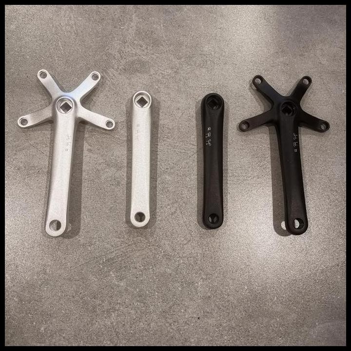 Crank arm folding bike BCD 130 kreuz BromptonN 3 sixty silver black