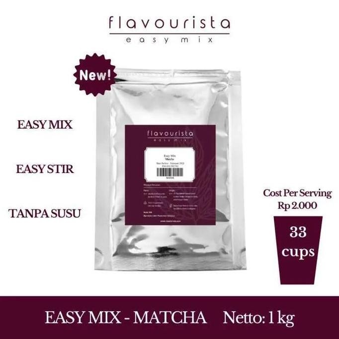 

Terlaris Flavourista Bubuk Minuman - Matcha 1Kg Ready Stok