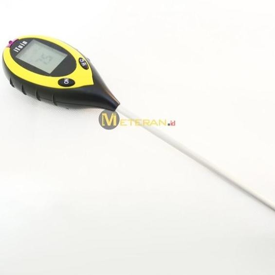 Terlaris Ituin 4In1 Ph Meter Tanah Digital Original Ready Stok