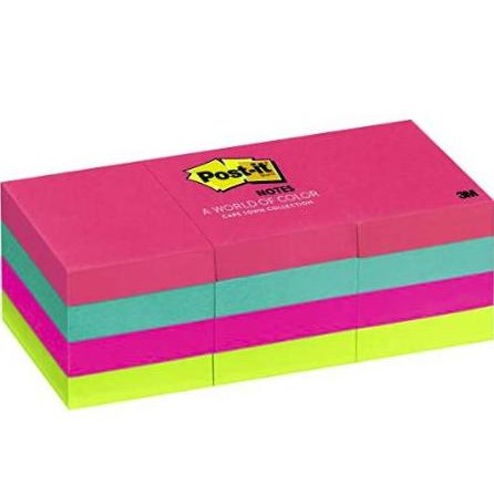 

Sticky Note Post it 3M 653 Warna 34.9 x 47.6mm SS
