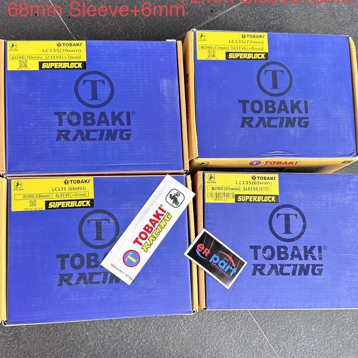 Blok Seher Piston Ceramik 65 68 70 72 Tobaki Mx King New Mx Vixion R15 Original Dan Terpercaya