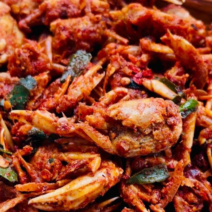 

Salt Baby Crab Crispy Pedas Daun Jeruk 500Gr Ngabret Fx-76