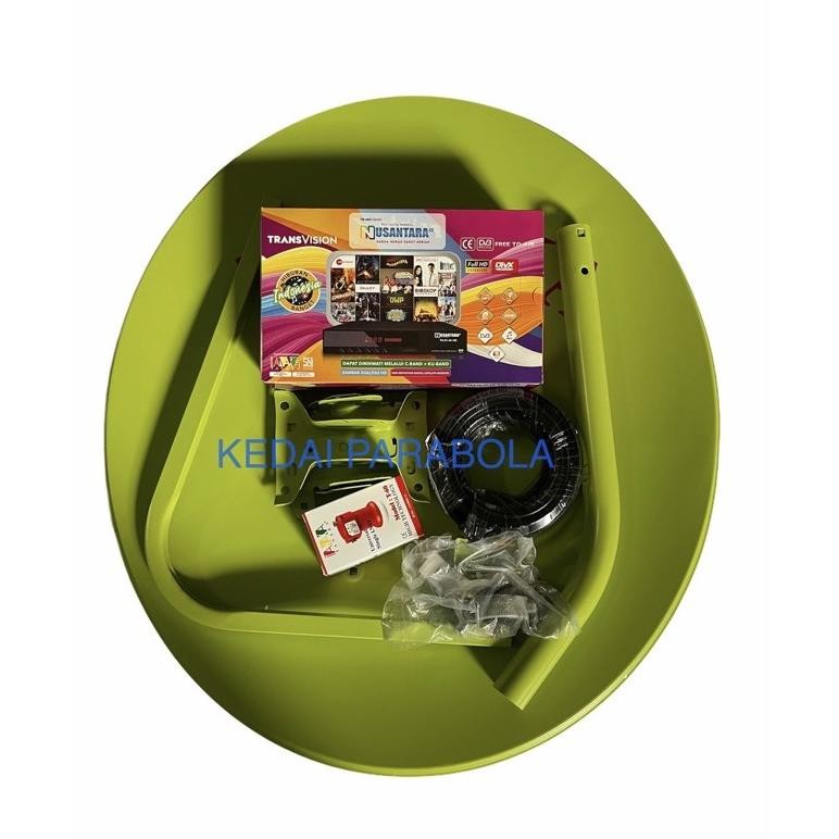 Paket Parabola Dish 60x55 cm  Nusantara hd DiM