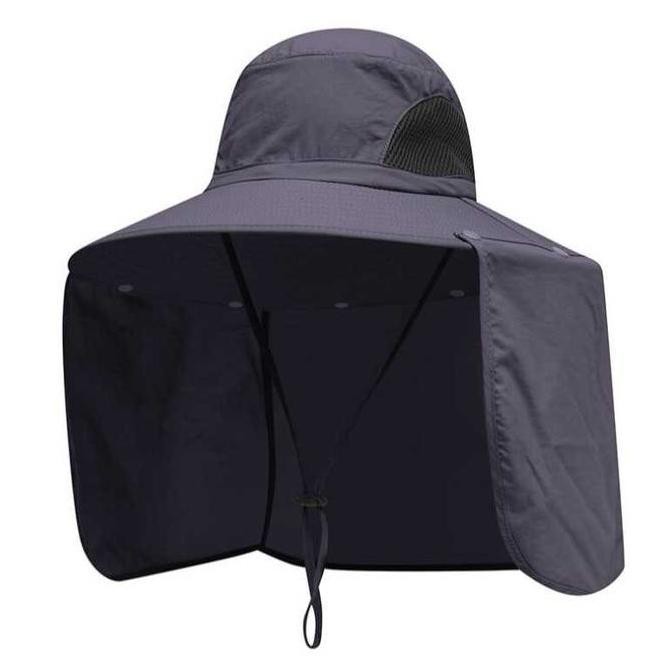 TOPI MANCING GUNUNG KEBUN PENUTUP WAJAH LEHER ANTI PANAS WATERPROOF