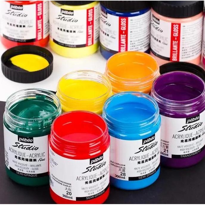 

TERBARU Pebeo Studio Fine Acrylic 300 ml Paint Color Cat Akrilik HOT SALE!