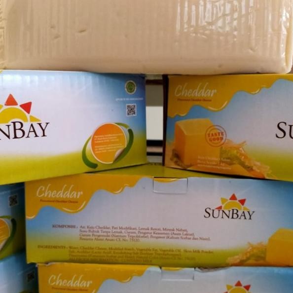 

Keju Cheddar 2 Kg Sunbaycheese