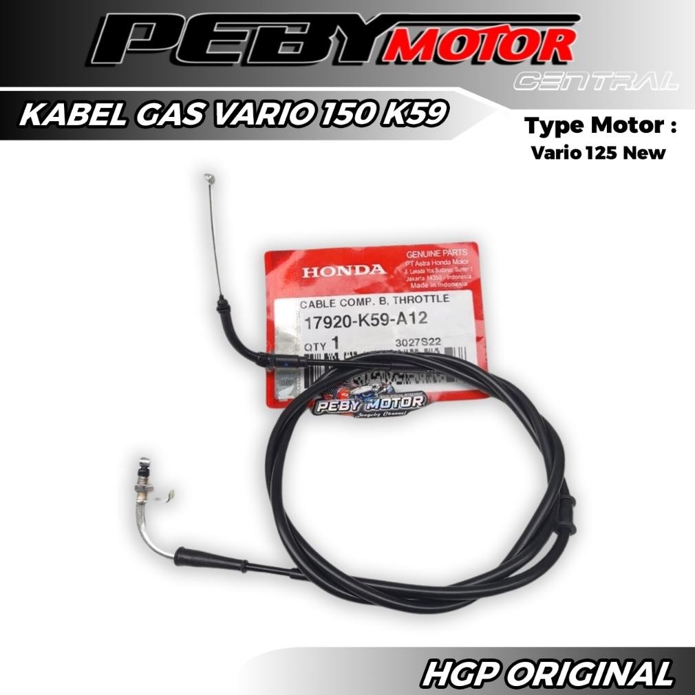 Kabel Gas Vario 125 New Vario 150 ORIGINAL Resmi HGP