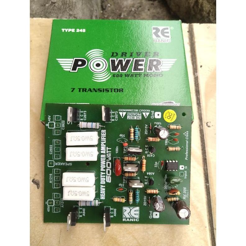 Kit Power Amplifier 600w 600 Watt Driver DiM