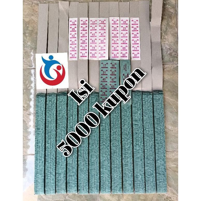 Cabutan Kosongan Jadul 5000 Kupon Lotre Berhadiah DiM
