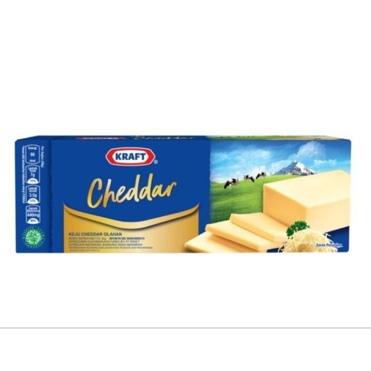 

Keju Kraft Cheddar Cheese 2Kg Ed Nov 2025