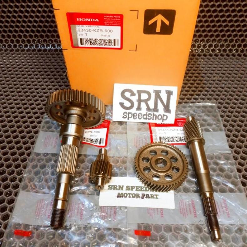 GIGI RASIO KZR GEAR RASIO SET VARIO 125 FI OLD VARIO 125 LED NEW VARIO 125 LED OLD FCX 125