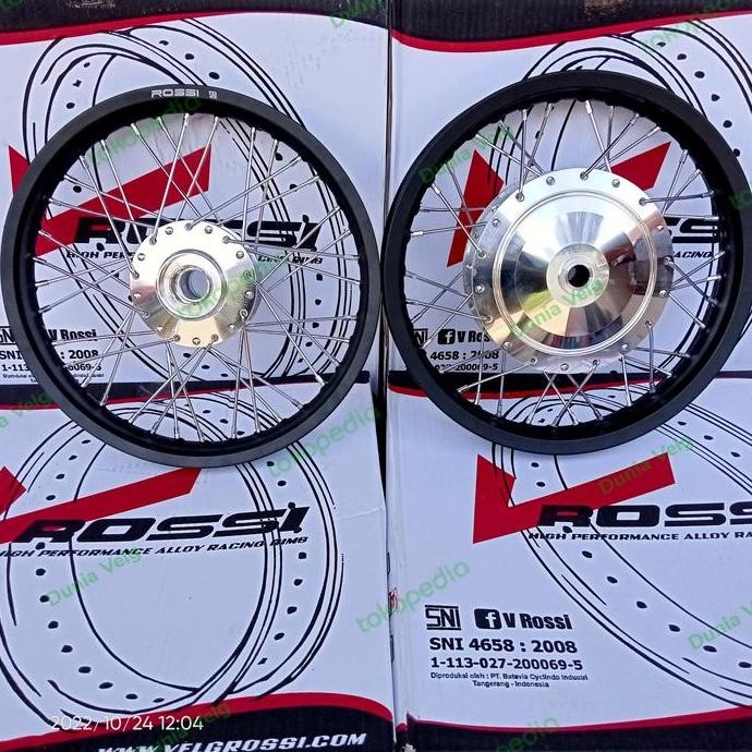 Produk Baru!! Velg Jari-Jari Vrossi Ring 14 & 17 Mio Sporty Mio M3 Awet Kuat