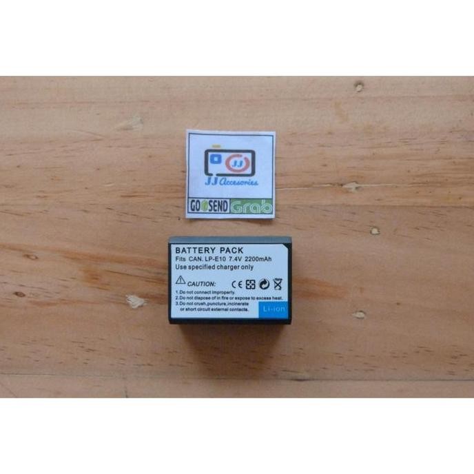 Diskon Baterai Kamera Canon Lp-E10 Original Eos 1100D 1200D 1300D 1500D 3000D
