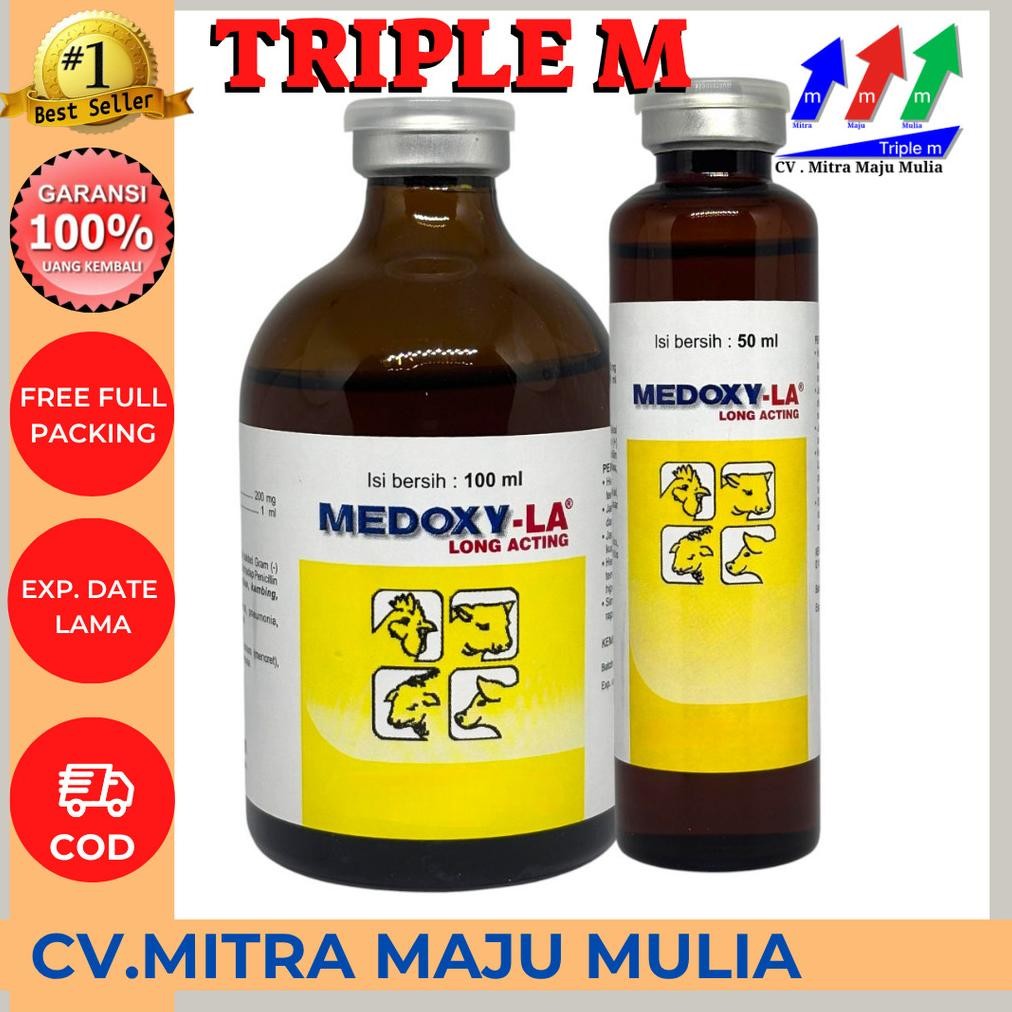 NEWW MEDOXY LA 50 ml dan MEDOXY LA 100 ml MEDION