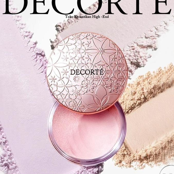Decorte Loose Powder Face Translucent Tone Up 20Gcosme Decorte Loose Silky Face Powder Bedak Wajah